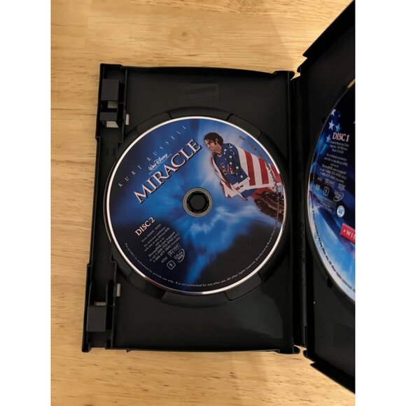 Miracle 2004 DVD Widescreen Special Edition Kurt Russell Sports Drama Pre-Owned - Picture 4 of 4
